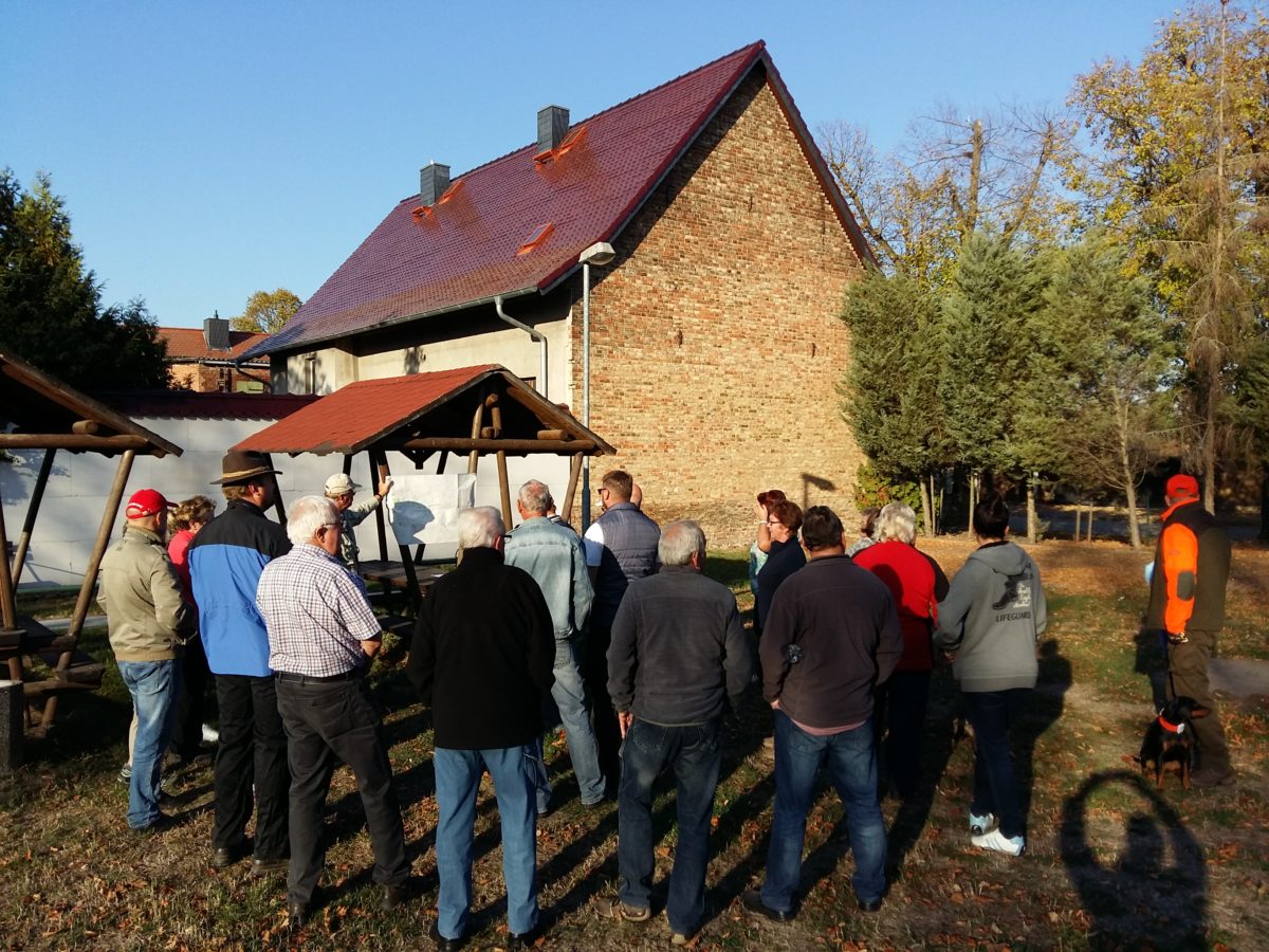 Erste Flurwanderung in Fraßdorf    –  14. Oktober 2018